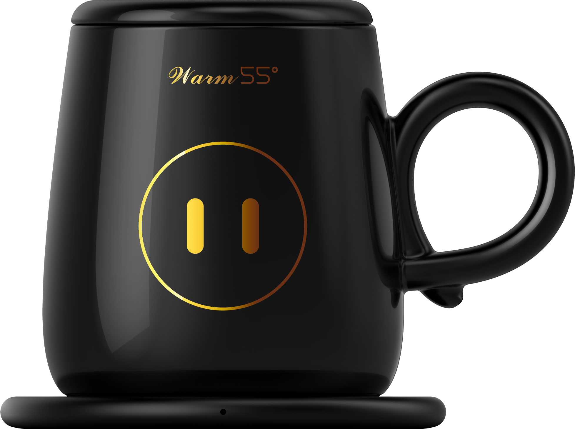 Gemini 2 In 1 Mug Warmer And Wireless Charger Gwc55b